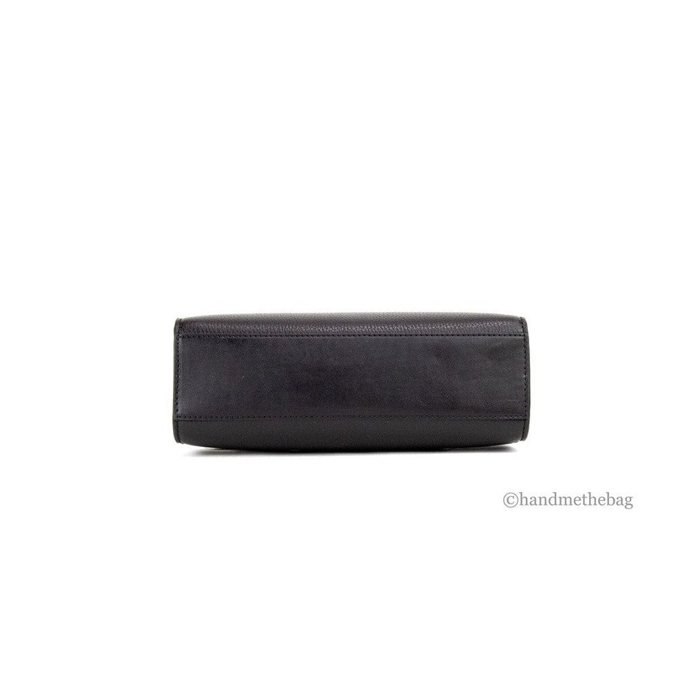 NEW Michael Kors Valerie Small East West Satchel Black Leather Crossbody Bag - Picture 8 of 12